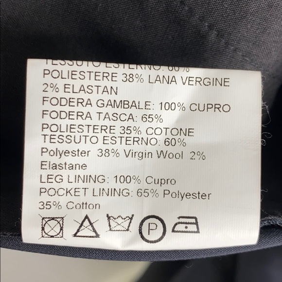 GOLDEN GOOSE DELUXE BRAND PANTS Navy Blue - Picture 8 of 10